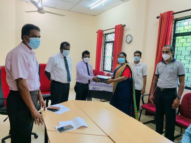 District Child Care Services Centre donated Computers to Child Development Centres-16.09.2021